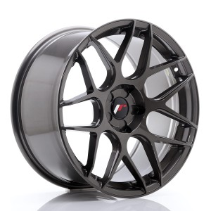 Felga aluminiowa JR Wheels JR18 19x9,5 ET22-35 5H BLANK Hyper Gray