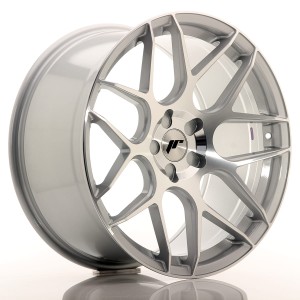 Felga aluminiowa JR Wheels JR18 20x10 ET20-45 5H BLANK Silver Machined Face