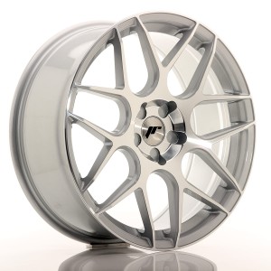 Felga aluminiowa JR Wheels JR18 20x8,5 ET20-40 5H BLANK Silver Machined Face