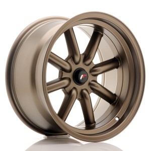 Felga aluminiowa JR Wheels JR19 17x9 ET-25-(-10) BLANK MatBronze