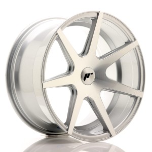 Felga aluminiowa JR Wheels JR20 18x9,5 ET20-40 BLANK Silver Machined Face