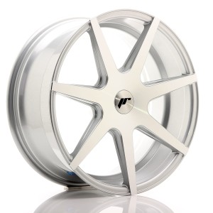 Felga aluminiowa JR Wheels JR20 19x8,5 ET35-40 BLANK Silver Machined Face