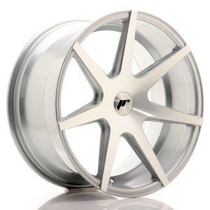 Felga aluminiowa JR Wheels JR20 19x9,5 ET20-40 BLANK Silver Machined Face