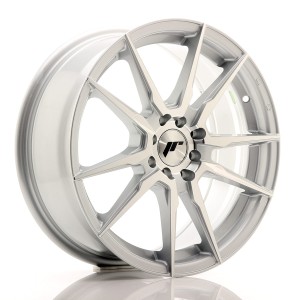 Felga aluminiowa JR Wheels JR21 17x7 ET40 4x100/114 Silver Machined Face