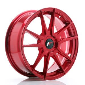 Felga aluminiowa JR Wheels JR21 17x7 ET35-40 BLANK Platinum Red