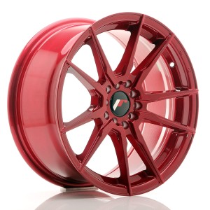 Felga aluminiowa JR Wheels JR21 17x8 ET35 5x100/114 Platinum Red