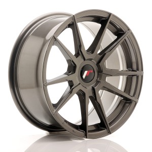 Felga aluminiowa JR Wheels JR21 17x8 ET35 Blank Hyper Gray