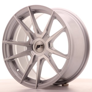 Felga aluminiowa JR Wheels JR21 17x8 ET35 BLANK Silver Machined Face