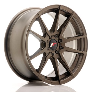 Felga aluminiowa JR Wheels JR21 17x8 ET25 4x100/108 Matt Bronze