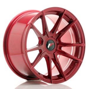 Felga aluminiowa JR Wheels JR21 17x9 ET25-35 BLANK Platinum Red