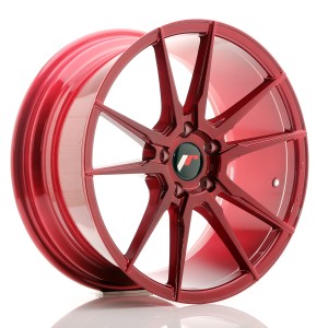 Felga aluminiowa JR Wheels JR21 18x8,5 ET40 5x114,3 Platinum Red