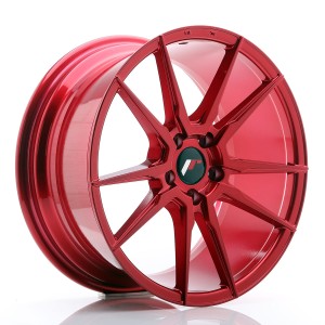 Felga aluminiowa JR Wheels JR21 18x8,5 ET40 5x114,3 Platinum Red