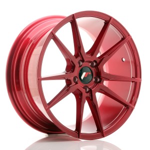 Felga aluminiowa JR Wheels JR21 18x8,5 ET40 5x112 Platinum Red