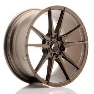 Felga aluminiowa JR Wheels JR21 18x8,5 ET40 5x112/114 Matt Bronze