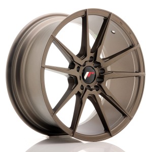 Felga aluminiowa JR Wheels JR21 18x8,5 ET35 5x100/120 Matt Bronze