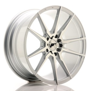 Felga aluminiowa JR Wheels JR21 18x8,5 ET35 5x100/120 Silver Machined Face