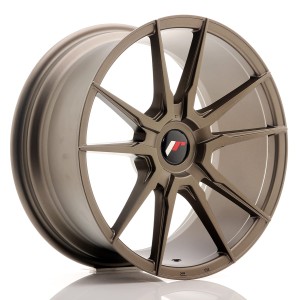 Felga aluminiowa JR Wheels JR21 18x8,5 ET20-40 Blank Matt Bronze