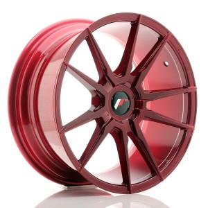 Felga aluminiowa JR Wheels JR21 18x8,5 ET20-40 BLANK Platinum Red