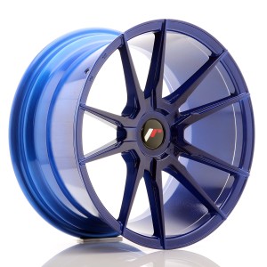 Felga aluminiowa JR Wheels JR21 18x9,5 ET20-40 BLANK Platinum Blue