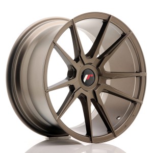 Felga aluminiowa JR Wheels JR21 18x9,5 ET20-40 BLANK Matt Bronze