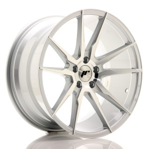 Felga aluminiowa JR Wheels JR21 19x9,5 ET40 5x112 Silver Machined Face