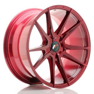 Felga aluminiowa JR Wheels JR21 19x9,5 ET20-40 5H BLANK Platinum Red
