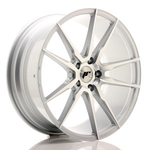 Felga aluminiowa JR Wheels JR21 20x8,5 ET40 5x120 Silver Machined Face