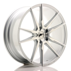 Felga aluminiowa JR Wheels JR21 20x8,5 ET40 5H BLANK Silver Machined Face
