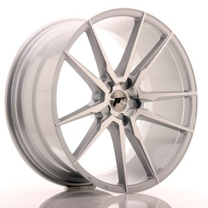 Felga aluminiowa JR Wheels JR21 21x10 ET15-48 5H BLANK Silver Machined Face
