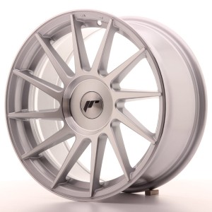 Felga aluminiowa JR Wheels JR22 17x8 ET25-35 BLANK Silver Machined Face