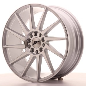 Felga aluminiowa JR Wheels JR22 18x7,5 ET40 5x112/114 Silver Machined Face
