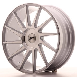 Felga aluminiowa JR Wheels JR22 18x7,5 ET35-42 BLANK Silver Machined Face