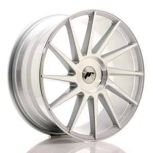 Felga aluminiowa JR Wheels JR22 19x8,5 ET20-40 BLANK Silver Machined Face