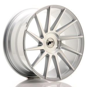 Felga aluminiowa JR Wheels JR22 19x9,5 ET20-40 BLANK Silver Machined Face