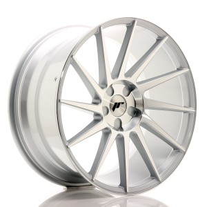 Felga aluminiowa JR Wheels JR22 20x10 ET20-40 5H BLANK Silver Machined Face
