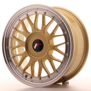Felga aluminiowa JR Wheels JR23 16x7 ET20-45 BLANK Gold w/Machined Lip