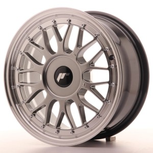 Felga aluminiowa JR Wheels JR23 16x7 ET20-45 BLANK Hyper Black w/Machined Lip