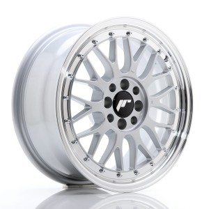 Felga aluminiowa JR Wheels JR23 16x7 ET20 4x100/108 Hyper Silver w/Machined Lip