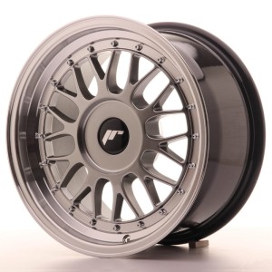 Felga aluminiowa JR Wheels JR23 16x8 ET20-45 BLANK Hyper Black w/Machined Lip