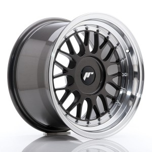 Felga aluminiowa JR Wheels JR23 16x9 ET20-35 BLANK Hyper Gray w/Machined Lip