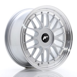 Felga aluminiowa JR Wheels JR23 18x8 ET35 5x100 Hyper Silver w/Machined Lip