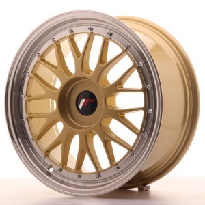 Felga aluminiowa JR Wheels JR23 18x8 ET30-45 BLANK Gold w/Machined Lip