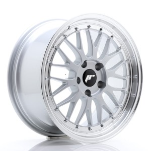 Felga aluminiowa JR Wheels JR23 18x8,5 ET25 5x120 Hyper Silver w/Machined Lip