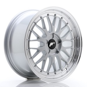 Felga aluminiowa JR Wheels JR23 18x8,5 ET25-48 5H BLANK Hyper Silver w/Machined Lip