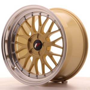 Felga aluminiowa JR Wheels JR23 18x9,5 ET25-48 5H BLANK Gold w/Machined Lip