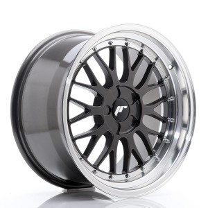 Felga aluminiowa JR Wheels JR23 18x9,5 ET25-48 5H BLANK Hyper Gray w/Machined Lip