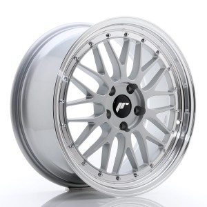 Felga aluminiowa JR Wheels JR23 19x8,5 ET42 5x112 Hyper Silver w/Machined Lip