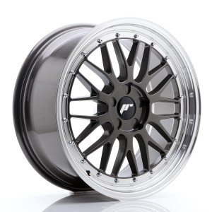 Felga aluminiowa JR Wheels JR23 19x8,5 ET20-50 5H BLANK Hyper Gray w/Machined Lip