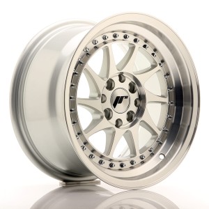 Felga aluminiowa JR Wheels JR26 15x8 ET25 4x100/108 Silver Machined Face