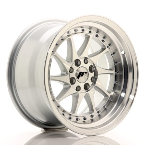 Felga aluminiowa JR Wheels JR26 16x9 ET20 4x100/108 Silver Machined Face